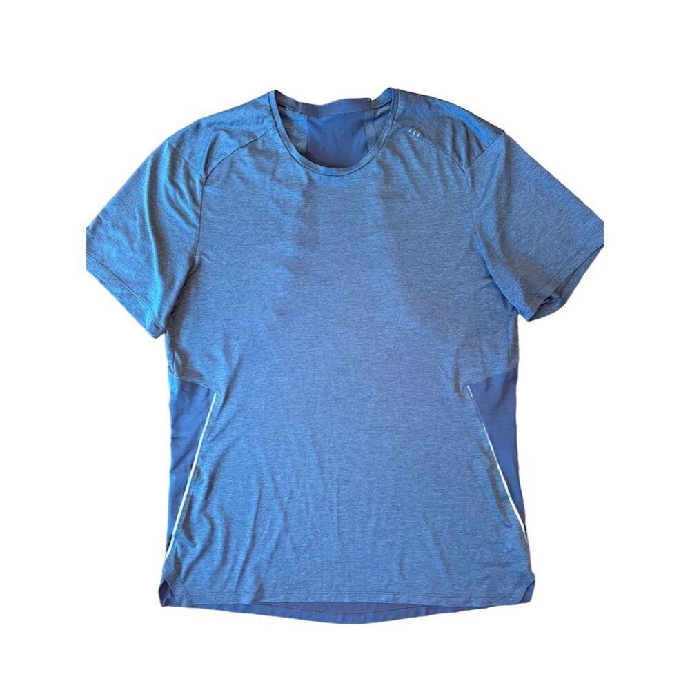 Lululemon Men's Short Sleeve Athletic T-Shirt Gray Size S - Picture 1 of 5